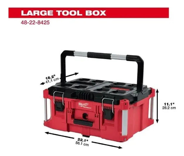 Caja De Herramientas Packout Milwaukee Organizador Ruedas
