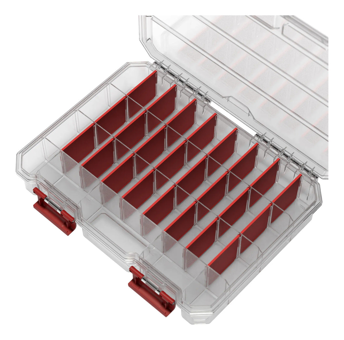 Gavetero Organizador Plastico Divisiones Tornillos Qbrick L