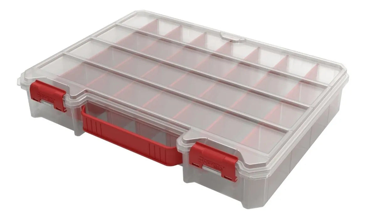 Gavetero Organizador Plastico Divisiones Tornillos Qbrick Xl