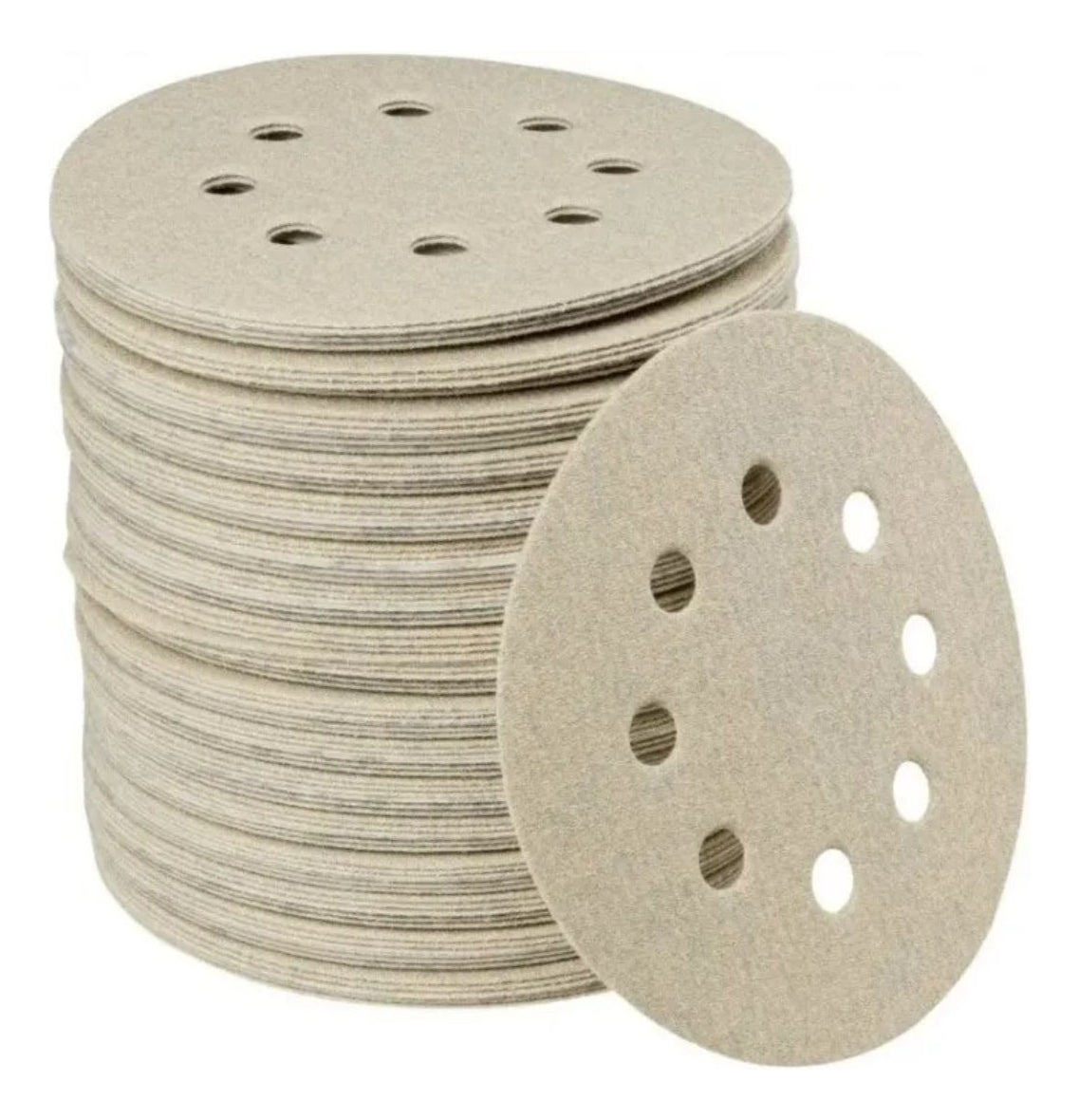 50 Discos Lija Velcro Klingspor Ps 33 Ck 125mm G120 Pintura