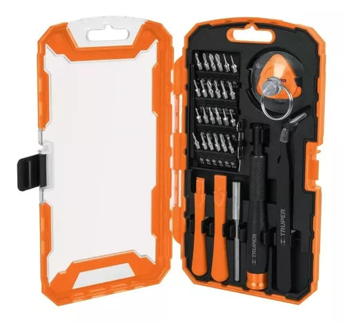 Set Destornilladores Reparación Celulares 32pz Truper 17762
