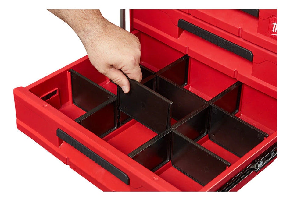 Caja de Herramientas de 4 Cajones Packout Milwaukee 4822-8444 2
