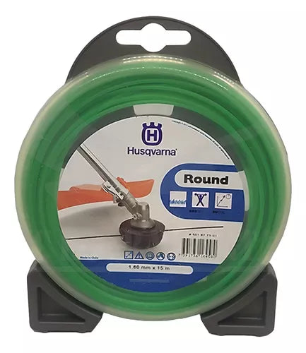 Tanza 1,6 Mm Con 15 Metros Para Bordeadora Cesped Husqvarna 1877301