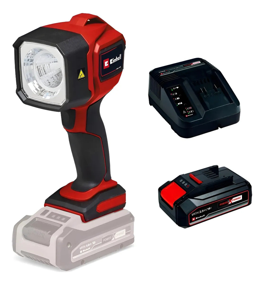 Linterna Lampara Inalambrica 18v Einhell Tc-cl 18/350 C/bat