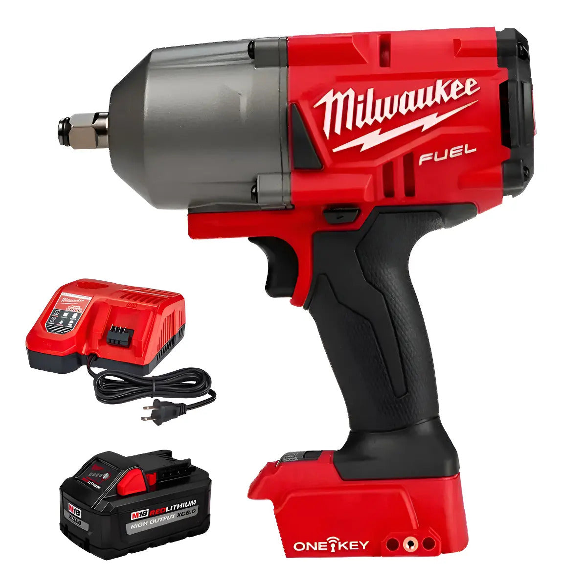 Llave De Impacto Enc 3/4 Milwaukee 2864-20 Fuel Carg Bat 8ah