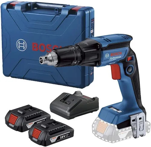 Atornillador Drywall 2 Bater Cargad Maletin Bosch