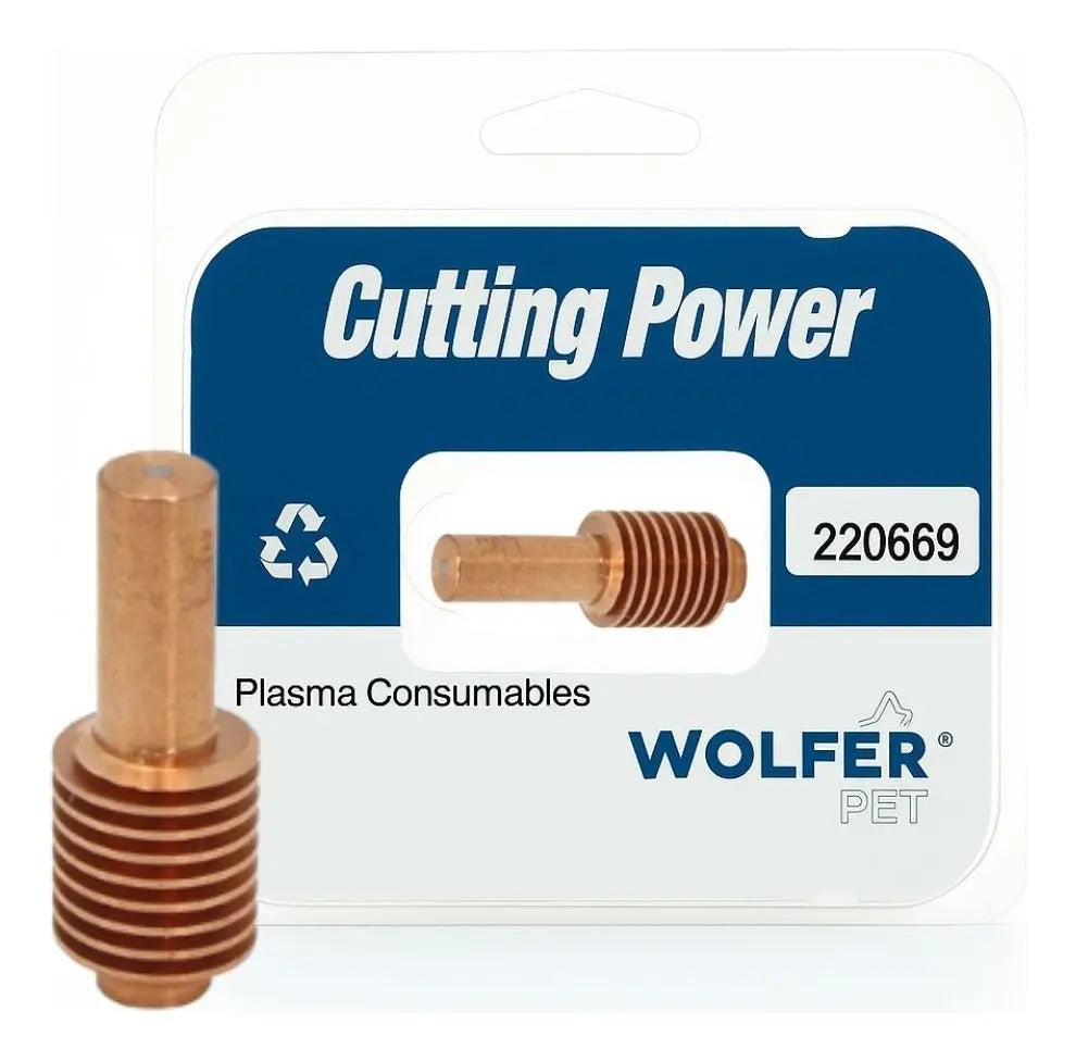 5 Electrodos Compatible Con Hypertherm 220669 Powermax 45