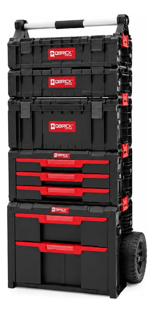 Caja De Herramientas Modular Con Ruedas Qbrick Pro Taller