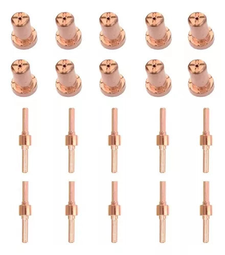 Kit 10 Toberas Y Electrodos Compatible Con Lusqtoff Incut40