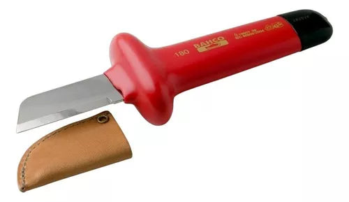 Cuchillo Recto Aislado 1000v 180mm Bahco 2820 Vp