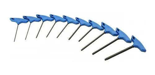 Juego Llaves Torx Con Mango T 10 Pz T9 - T50 Gedore 024-495