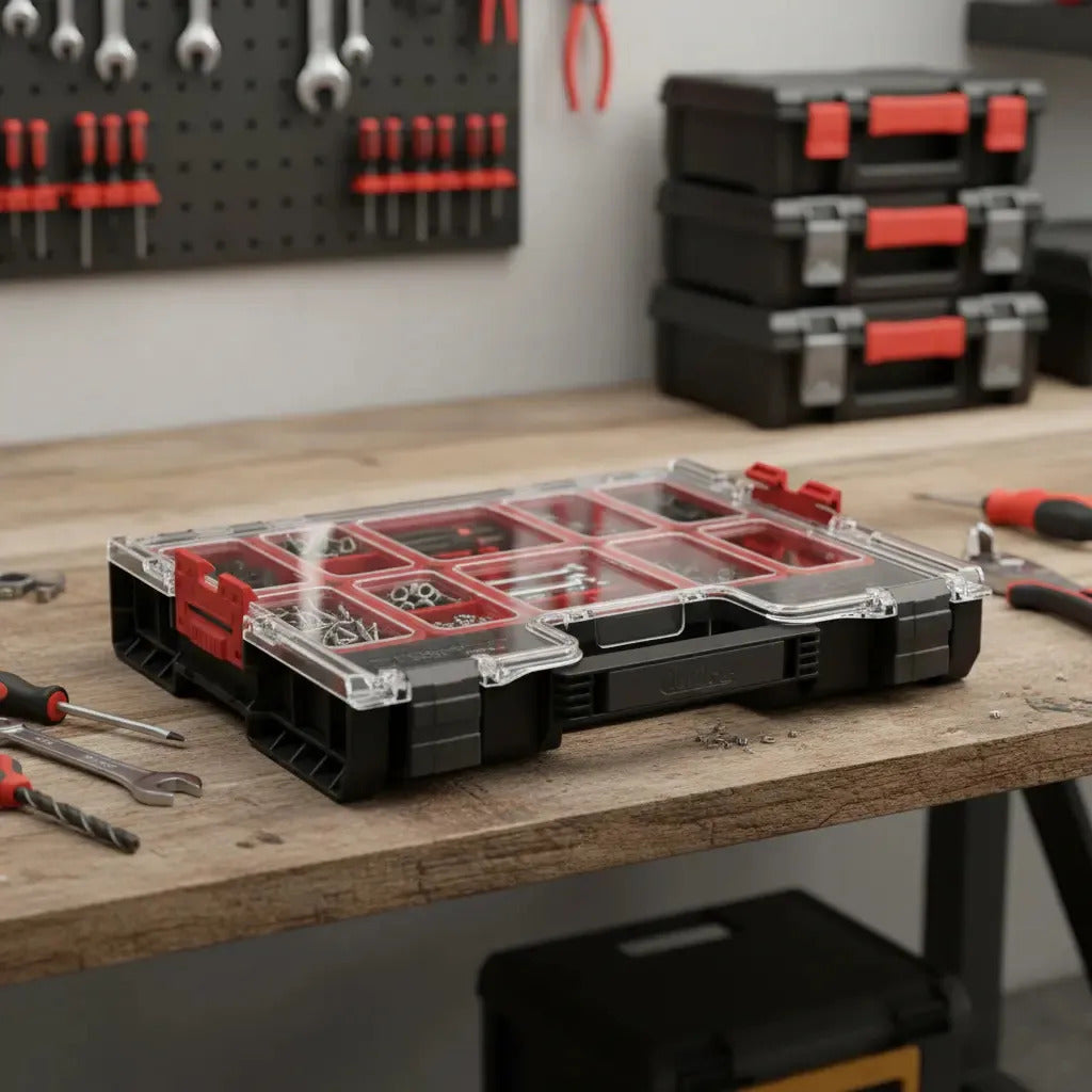 Maletin Organizador Modular + Adaptador De Pared Qbrick
