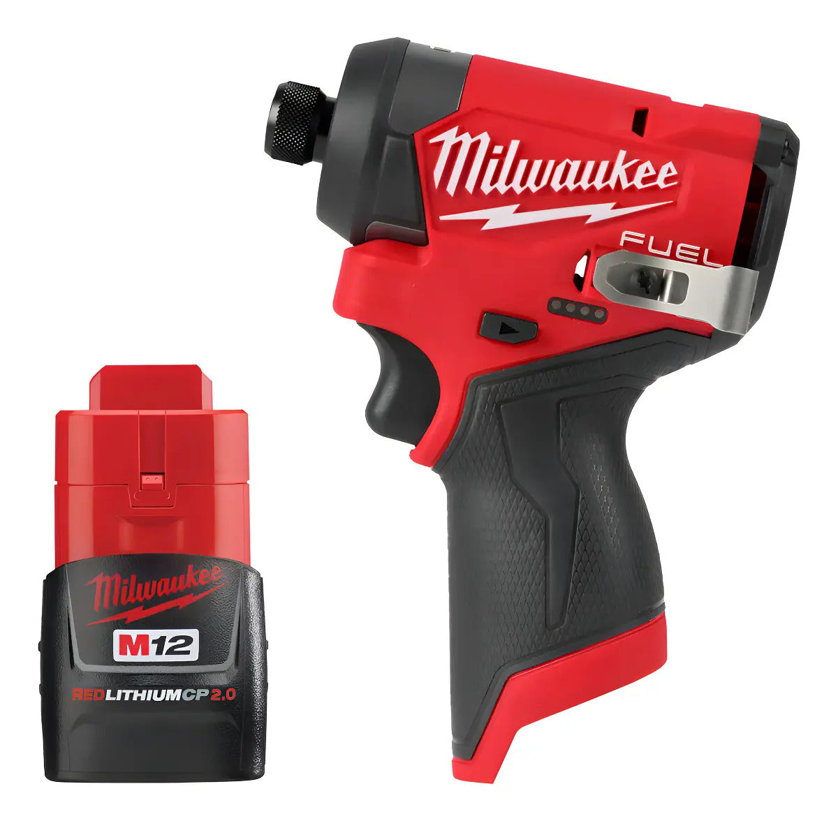 Taladro Percutor Y Atornillador Fuel 12v Milwaukee 3497-259a