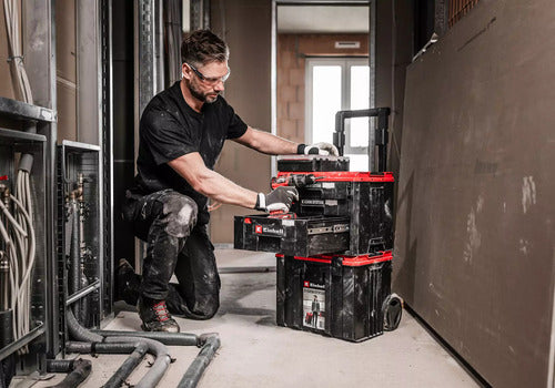 Organizador De Herramientas Einhell E-case Con Cajones Rojo