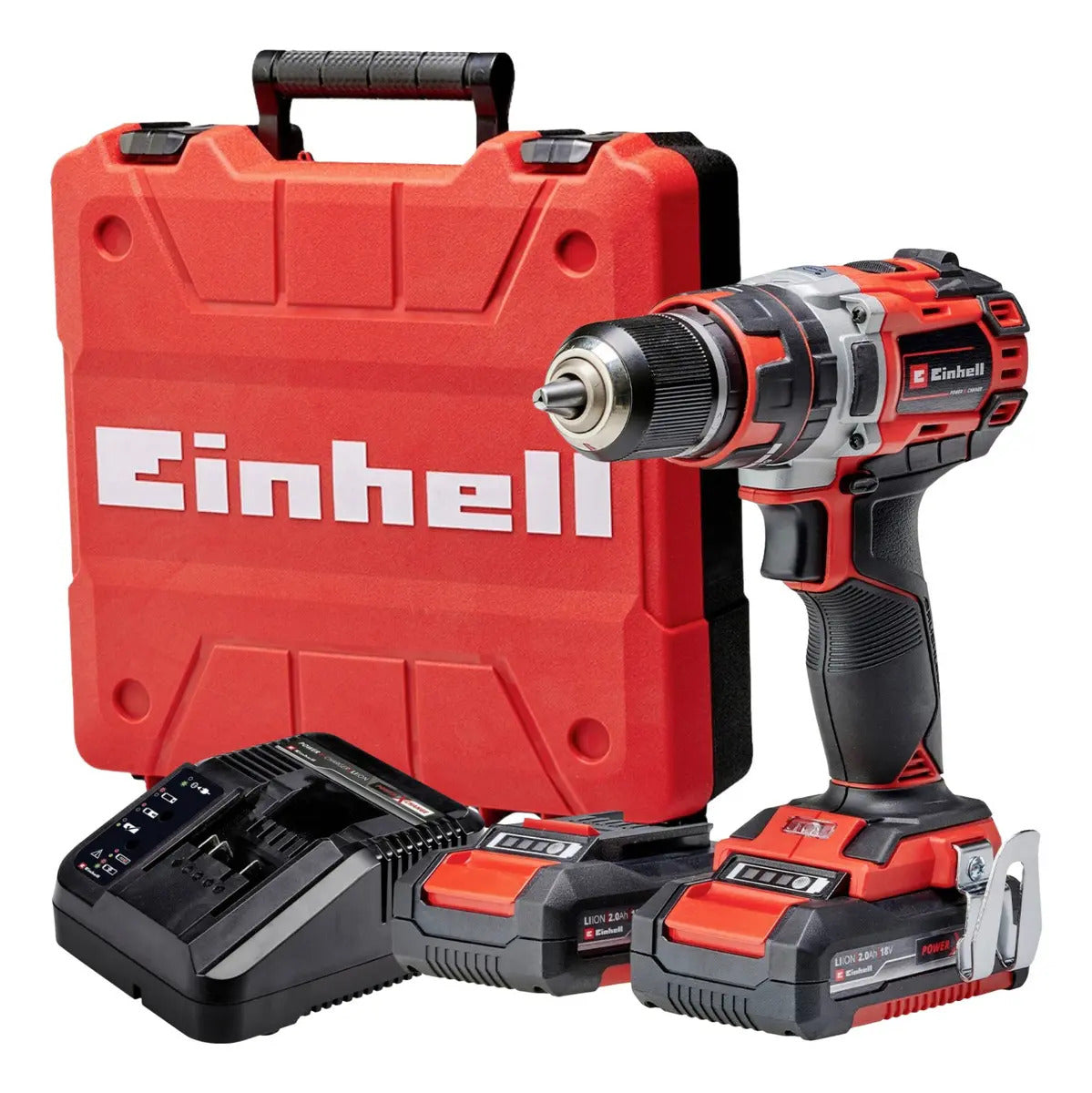 Einhell Taladro Percutor Inalambrico Brushless 2 Bat 18v 2ah