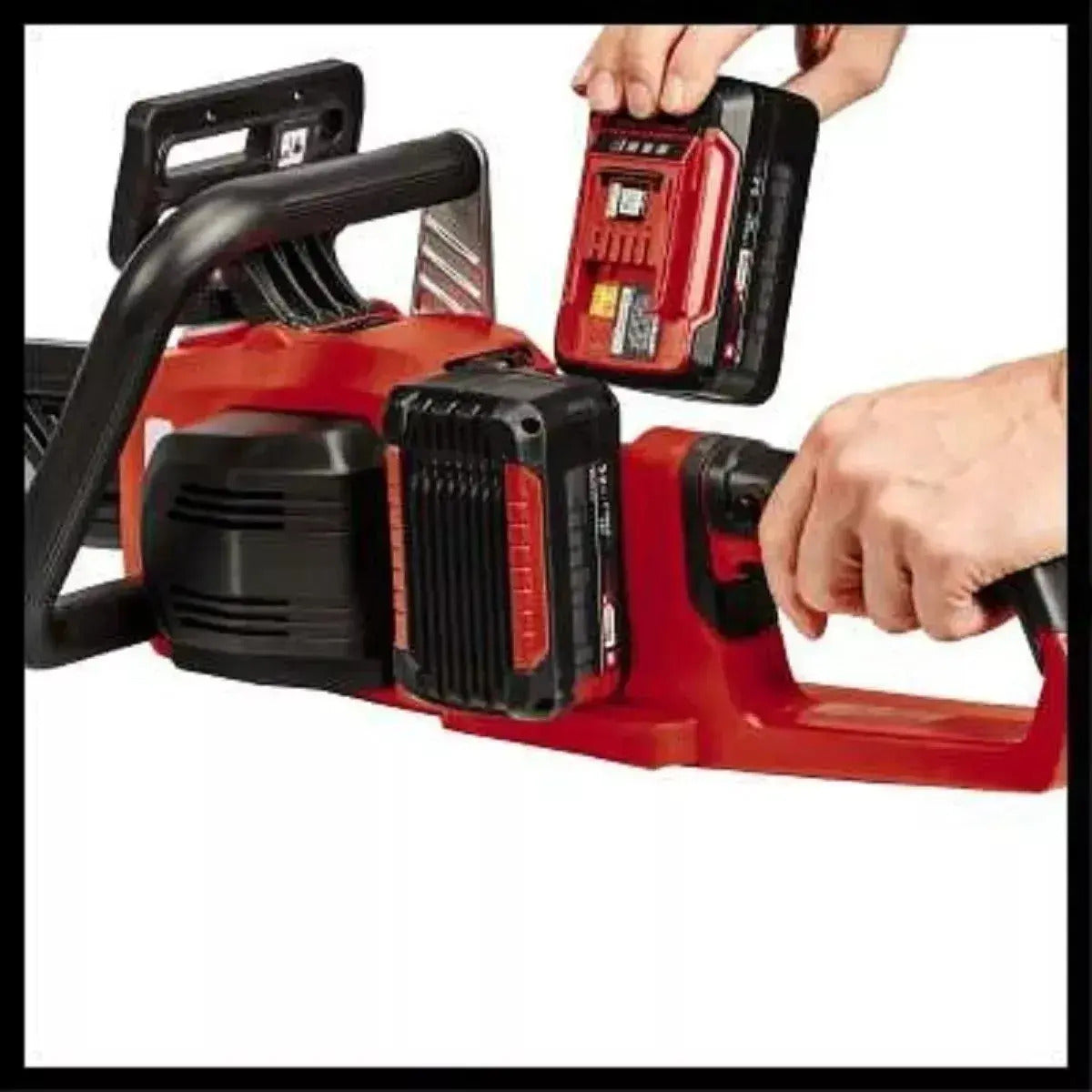 Motosierra Inalambrica 350mm Cargador 2 Baterias 4a Einhell