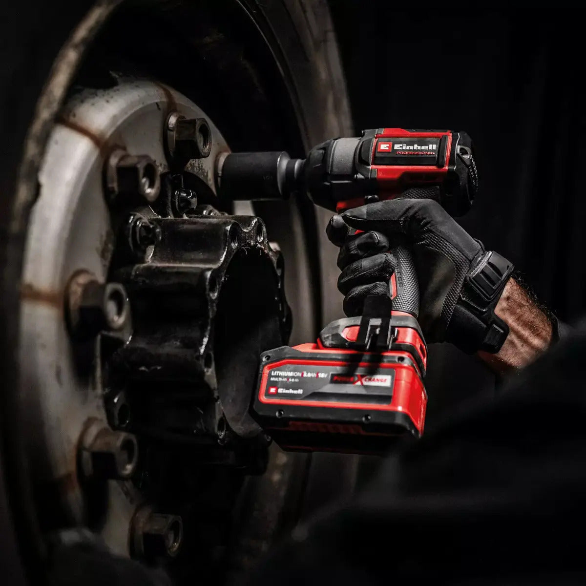 Llave De Impacto Einhell 750nm 18v Brushless + Bat Y Maletín