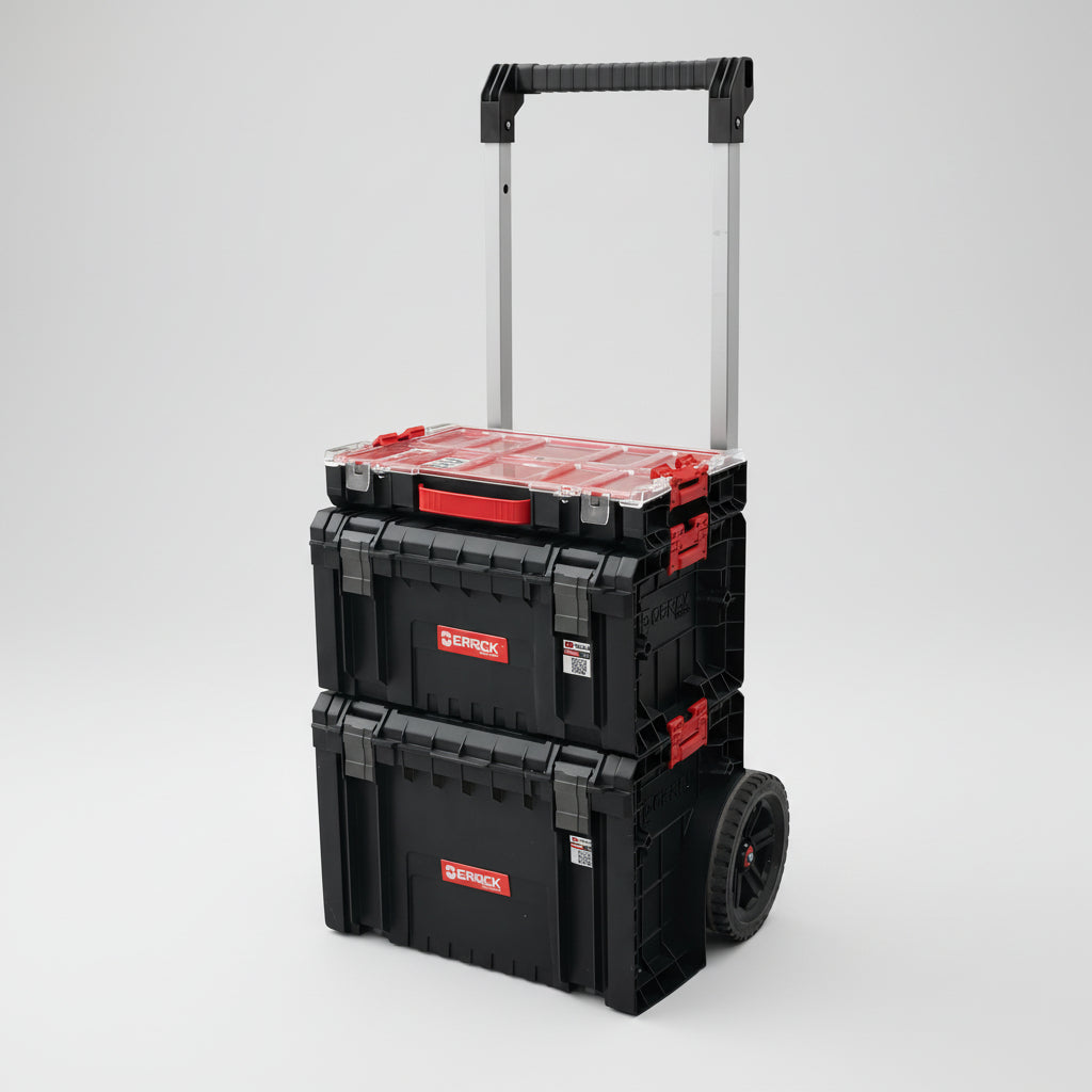 Carro Porta Herramientas Qbrick Pro Modular 3 Piezas