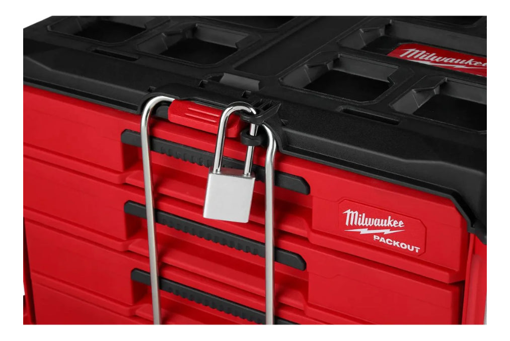 Caja de Herramientas de 4 Cajones Packout Milwaukee 4822-8444 3