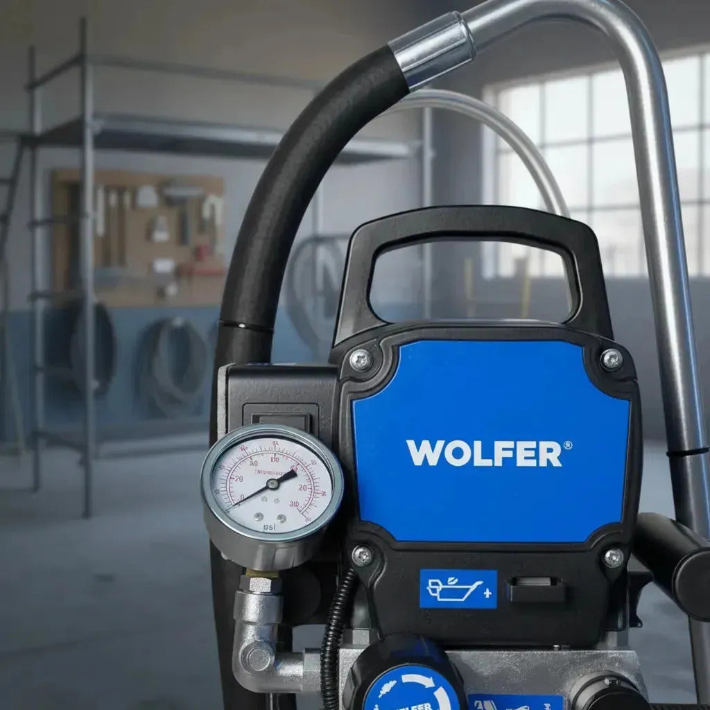 Equipo De Pintar Airless 900w Wolfer Boquilla 517 515 Latex
