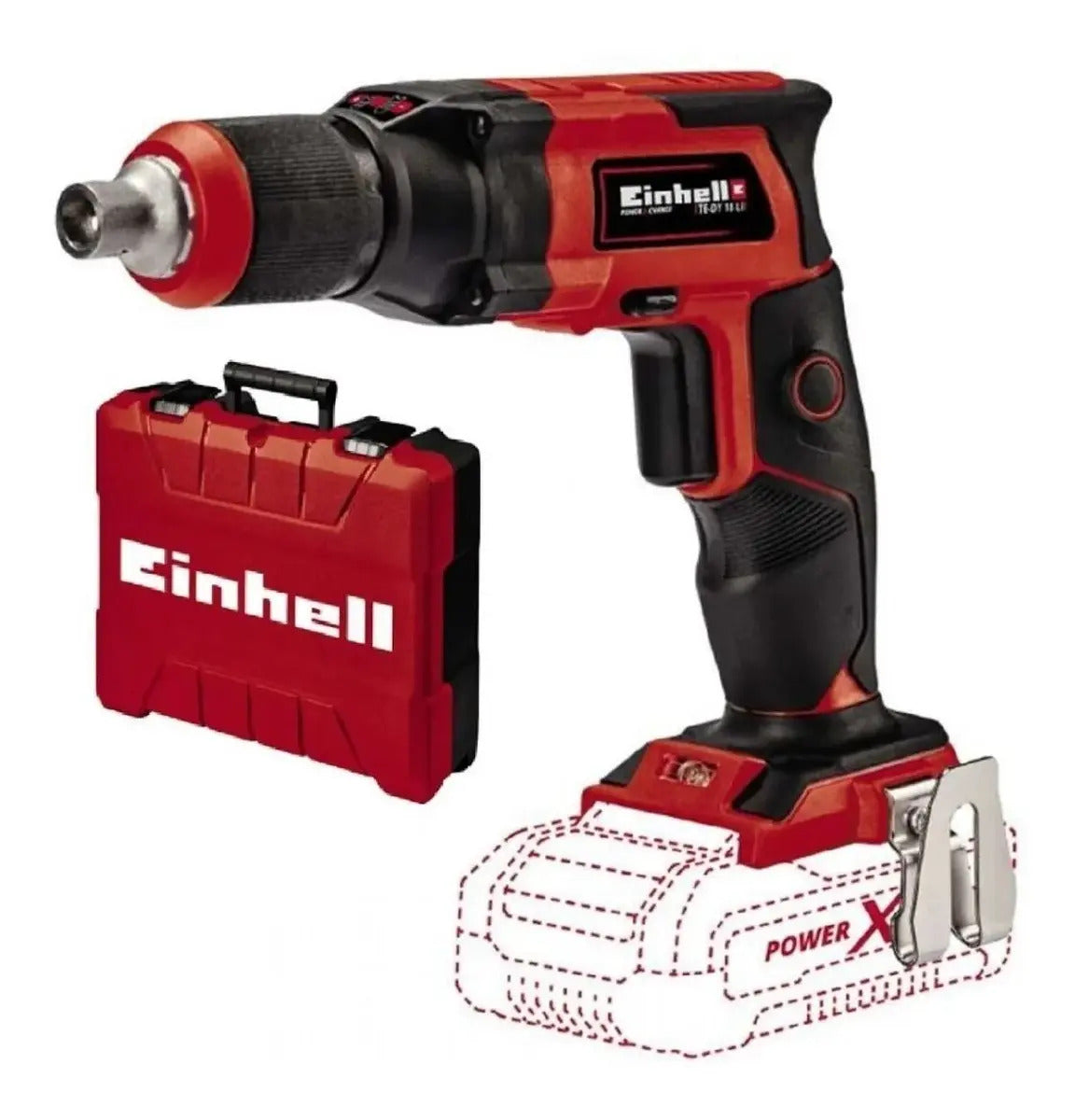 Taladro Atornillador Durlock Einhell Carg Bateria Te-dy 18li