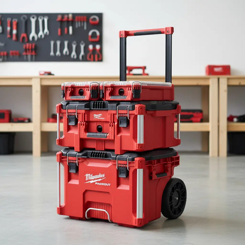 Carro De Herramientas Modular Cajas Rack Milwaukee Packout 3