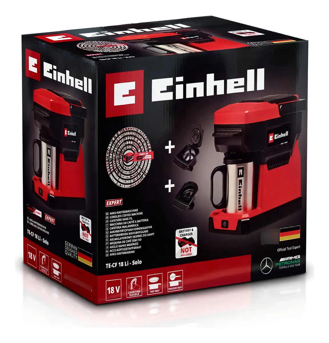 Cafetera Inalambrica Einhell Filtro Mono
