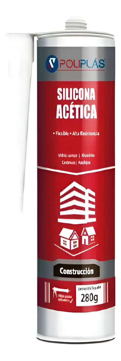 Pegamento Poliplas Poliac Color Blanco