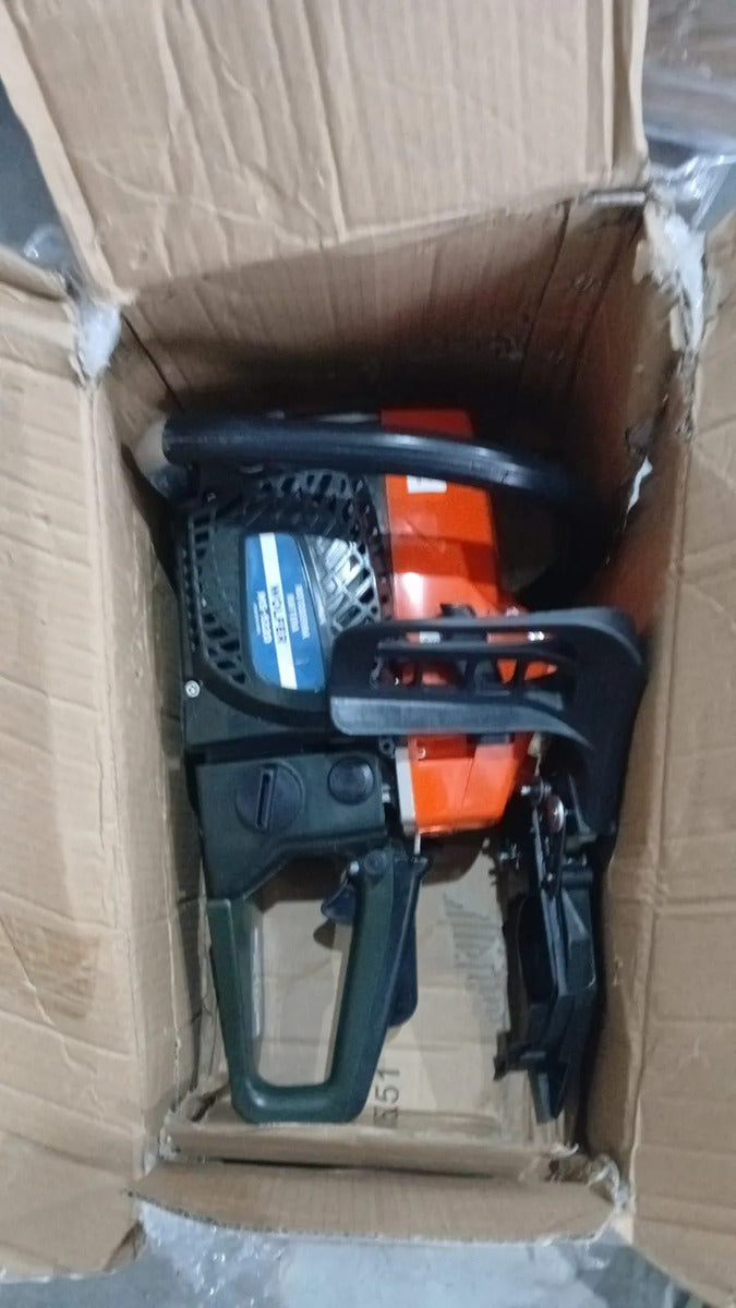 Motosierra A Explosión Wolfer MS-5220 52cc Espada 50 cm - Reacondicionado
