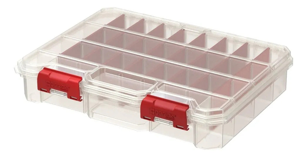 Gavetero Organizador Plastico Divisiones Tornillos Qbrick L