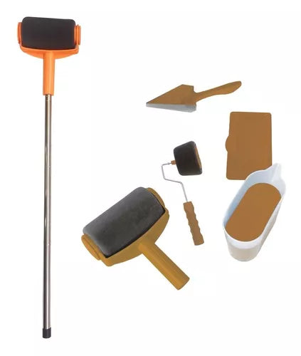 Rodillo Microfibra Recargable Paint Sin Costura Kit Lusqtoff Lqrod 20