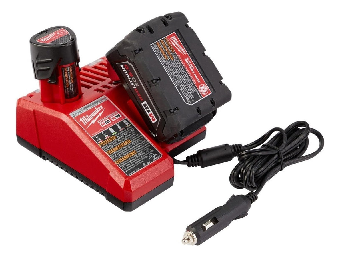 Cargador de Bateria Auto Dual M12-18 12V Milwaukee 4859-1810 3