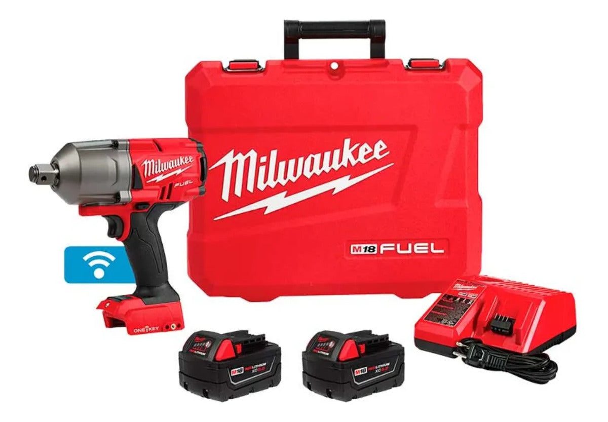 2864-259a Llave Impacto Milwaukee 2 Baterias 18v 3/4 Fuel