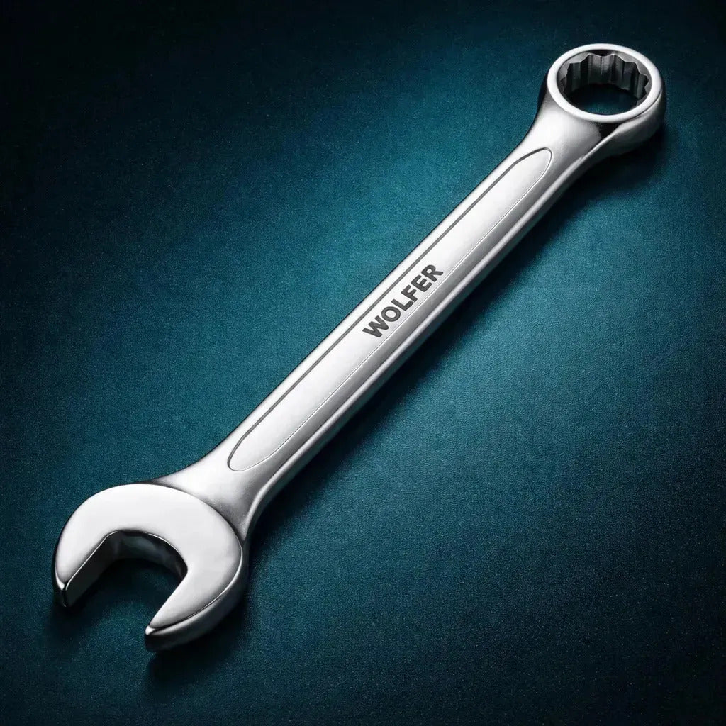Llave Combinada 29mm Wolfer Acero Cr-v Profesional Din 3113