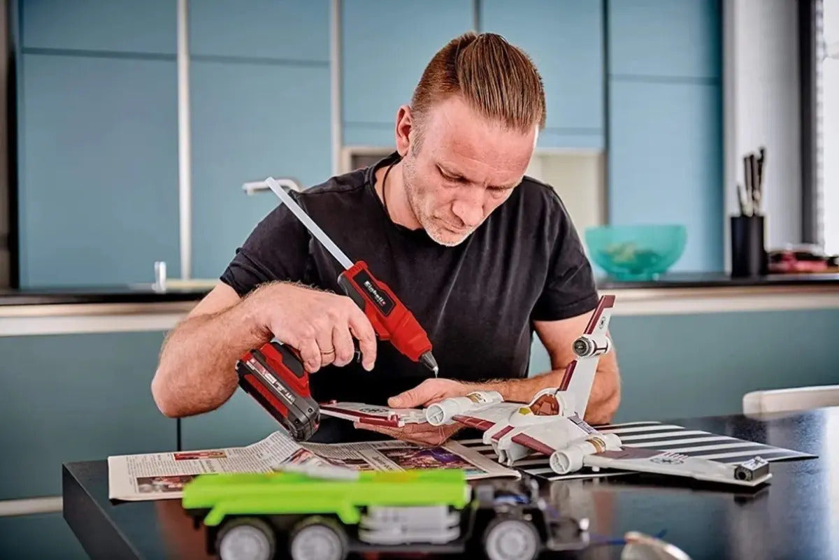 Pistola Inalambrica Silicona Pegamento Einhell Carg Bat 4ah