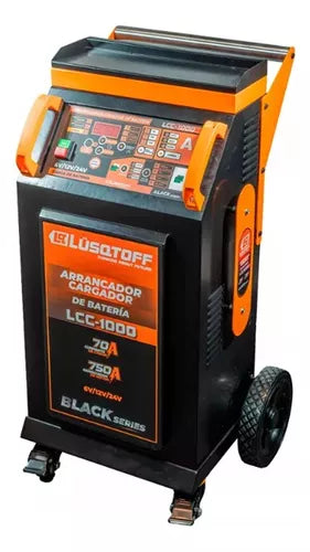 Cargador Arrancador De Bateria Con Ruedas Lcc-1000 Lusqtoff Lcc 1000