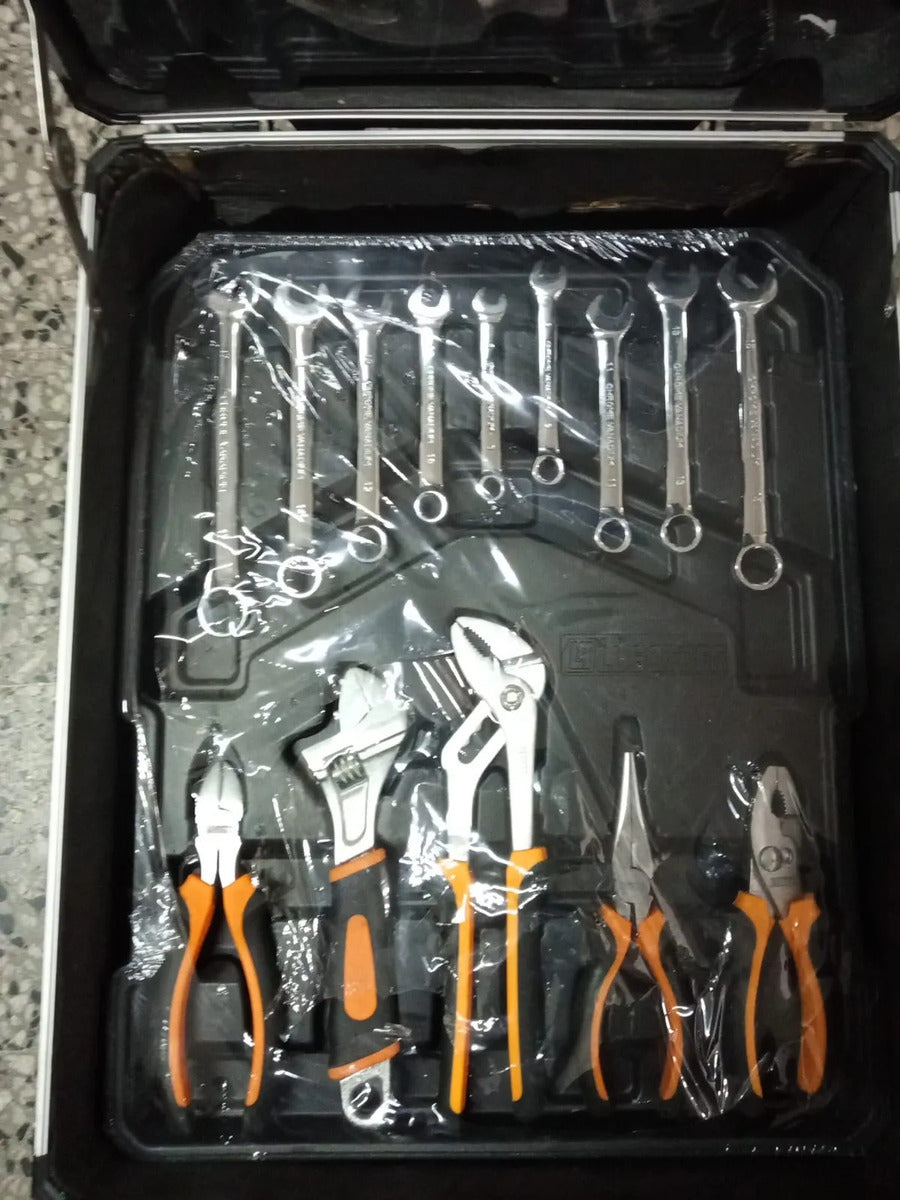 Kit De Herramientas Y Taladro Percutor 107 Piezas