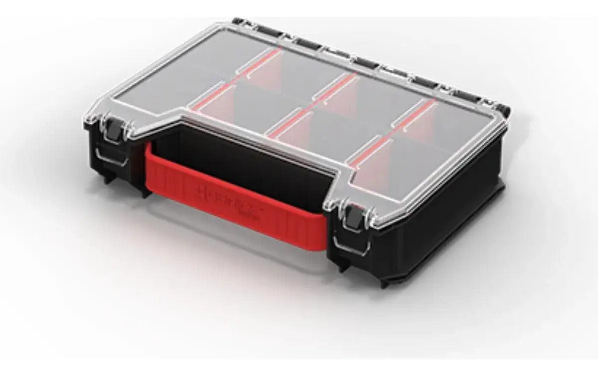 Pack X4 Organizador De Tornillos Y Accesorios Apilable Qbrix