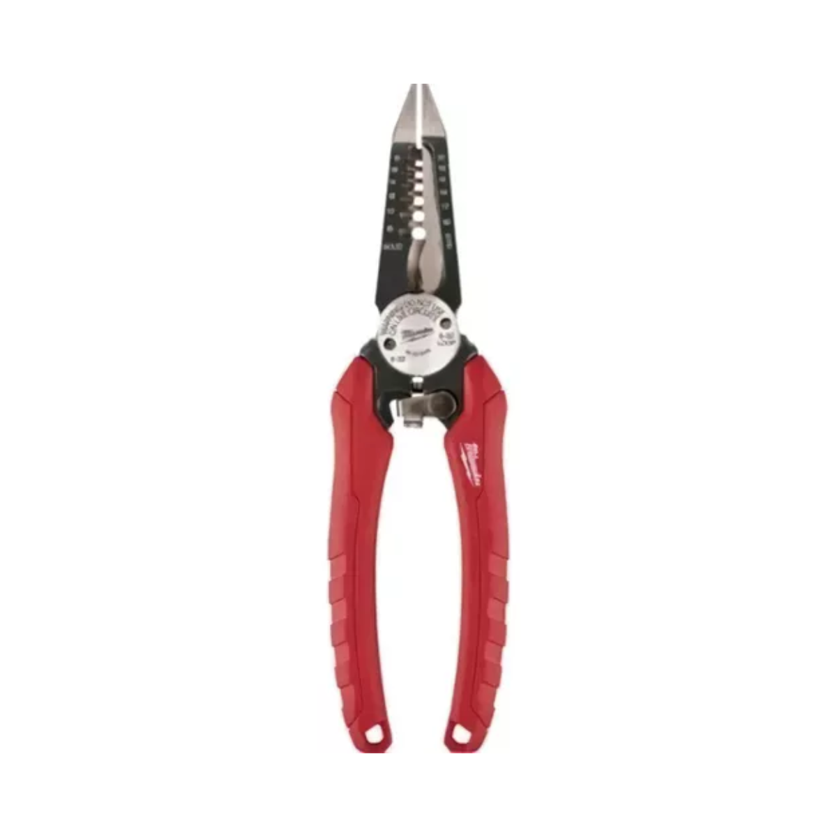 Pinza Alicate Pelable Lima 6 En 1 Milwaukee 4822-3079. Frente