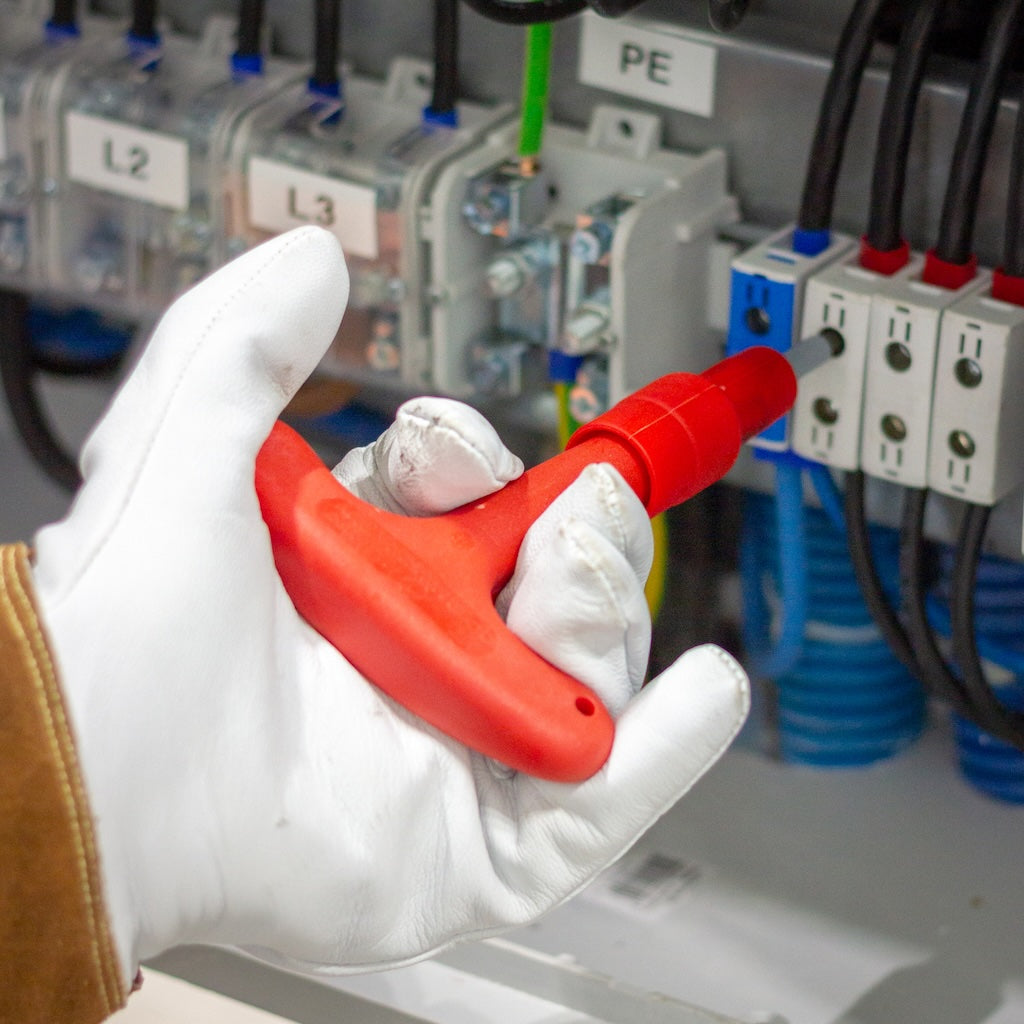 Empunadura Mango en T de ½ Pulgada Aislada Hubix Hibrida 1000V - aplicacion - Frente