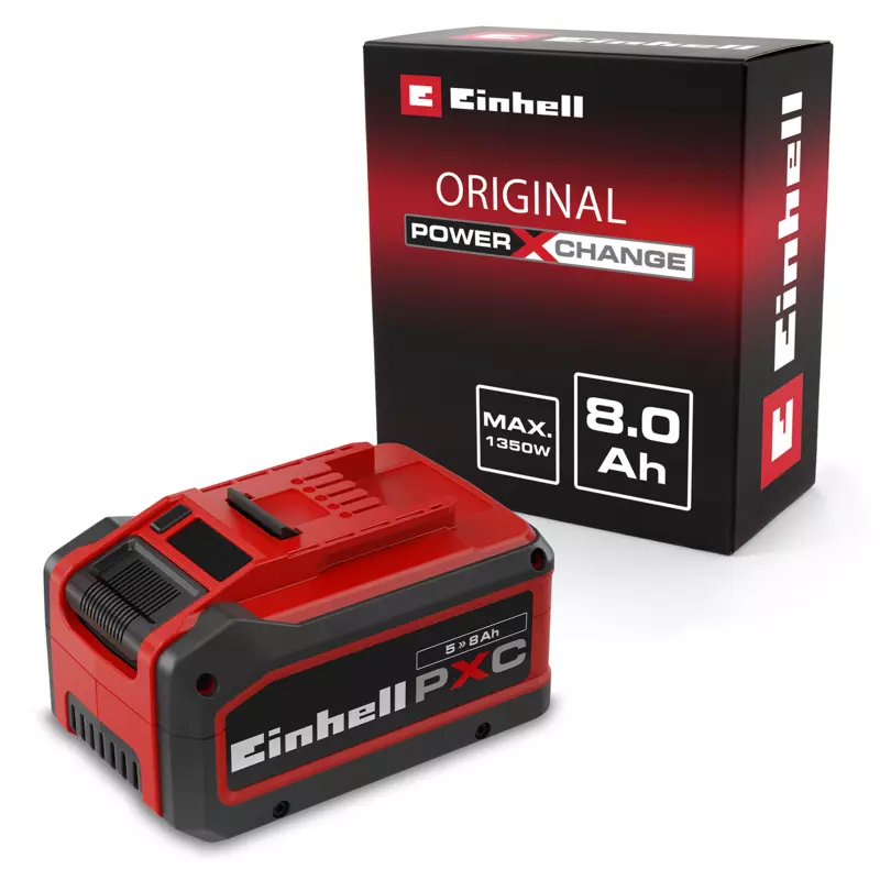 Batería Ion Litio 5-8 Ah 18V MULTI 1350w 1kg PXC Einhell 4511600