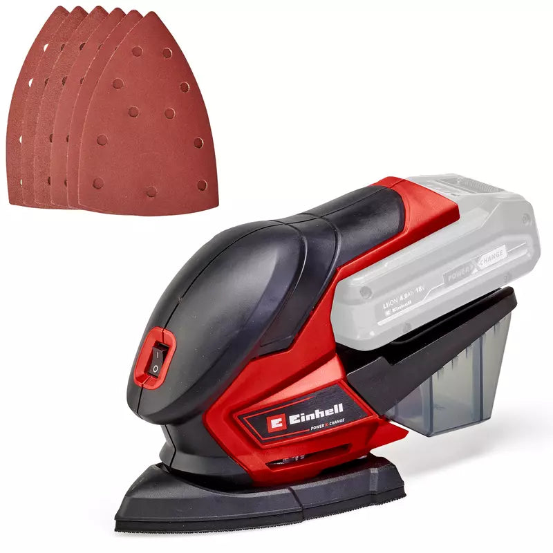 Lijadora Orbital Inalámbrica Einhell TE-OS 18/150 Li