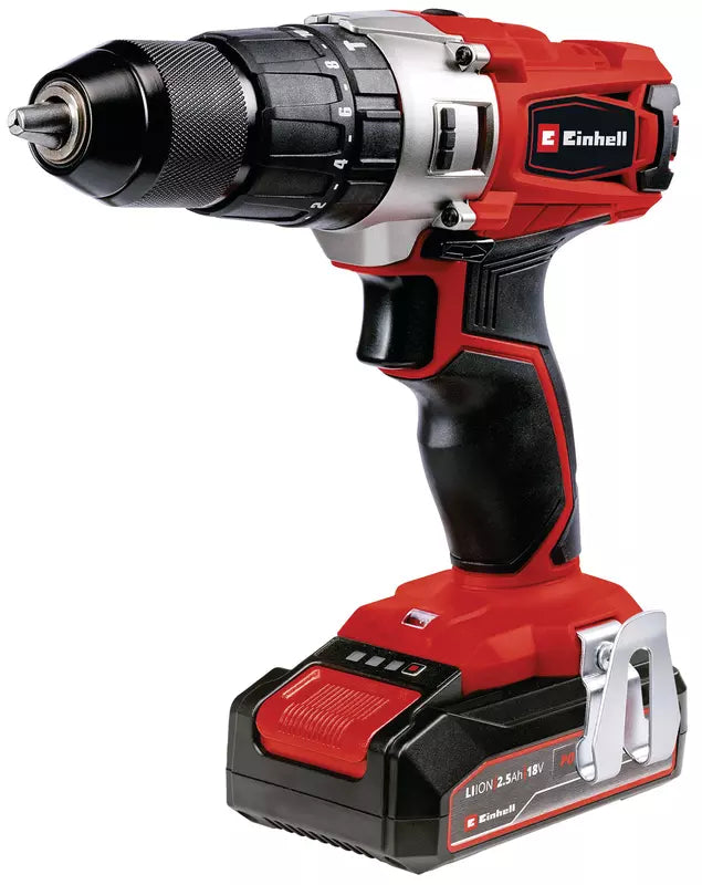 Taladro impacto Inalámbrico Einhell TE-CD 18/2 Li-i +22 (1x2,5 Ah)