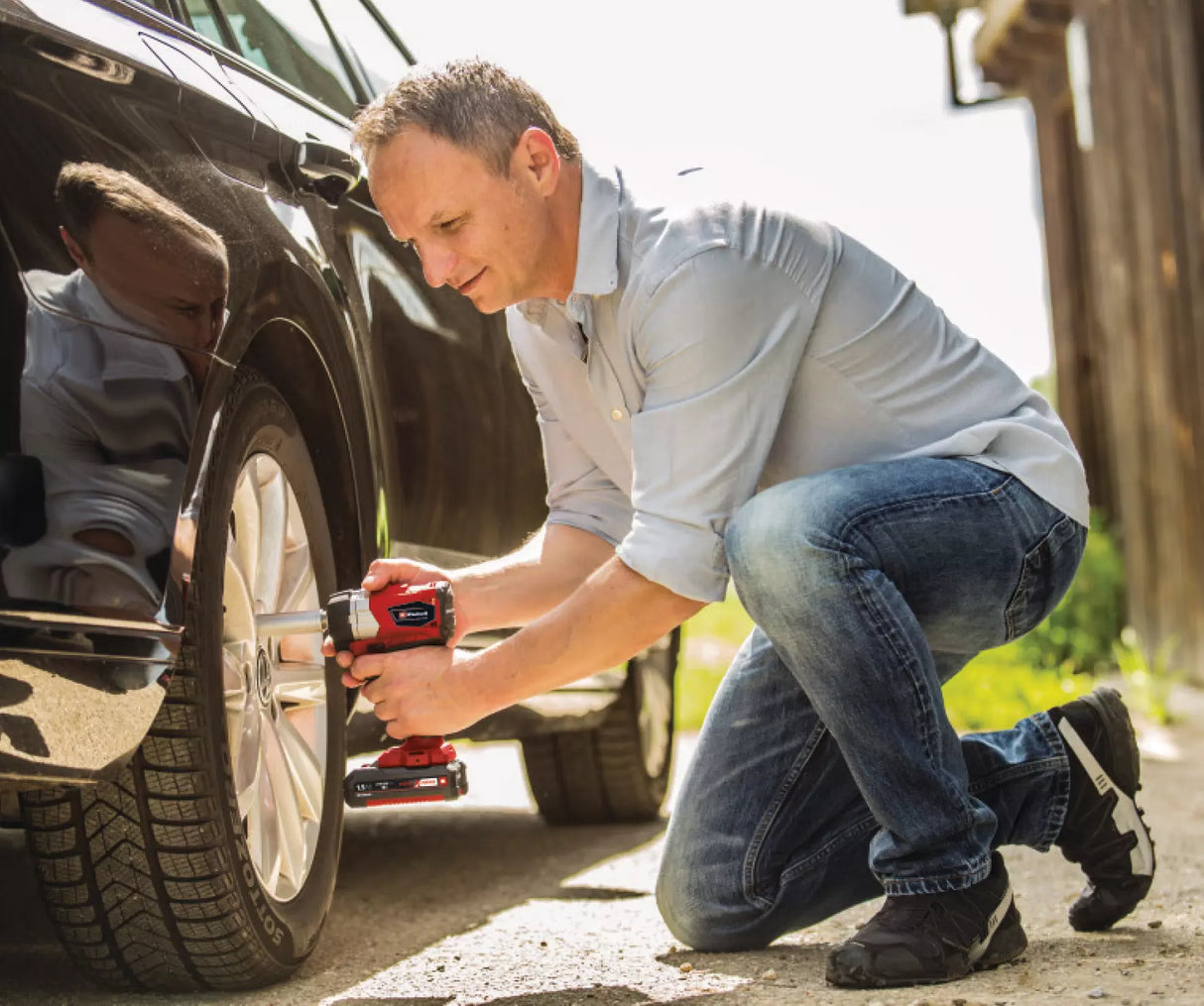 Llave de Impacto 1/2'' Inalám Brushless 215NM Einhell TP-CW 18 LI SOLO