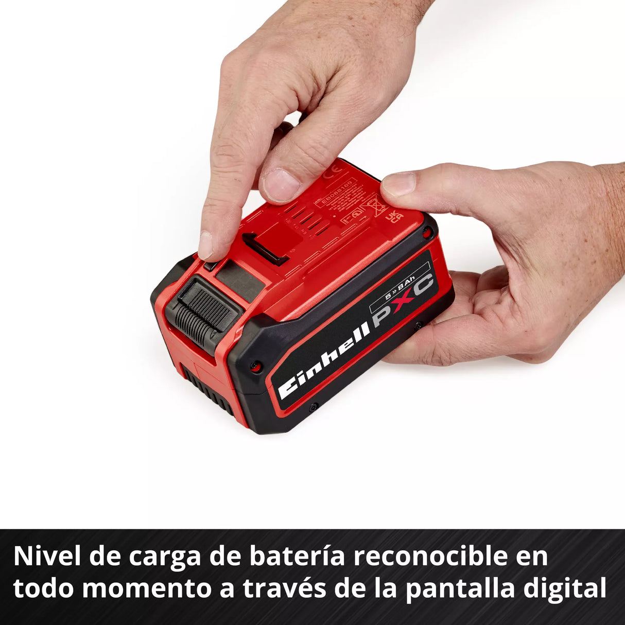 Batería Ion Litio 5-8 Ah 18V MULTI 1350w 1kg PXC Einhell 4511600