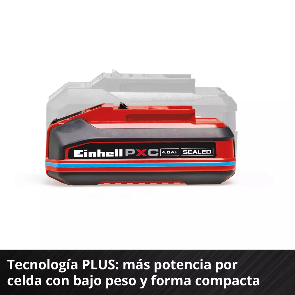 Batería Ion Litio 4.0 Ah 18V Sellada IP57 900w 600g PXC Einhell 4511627