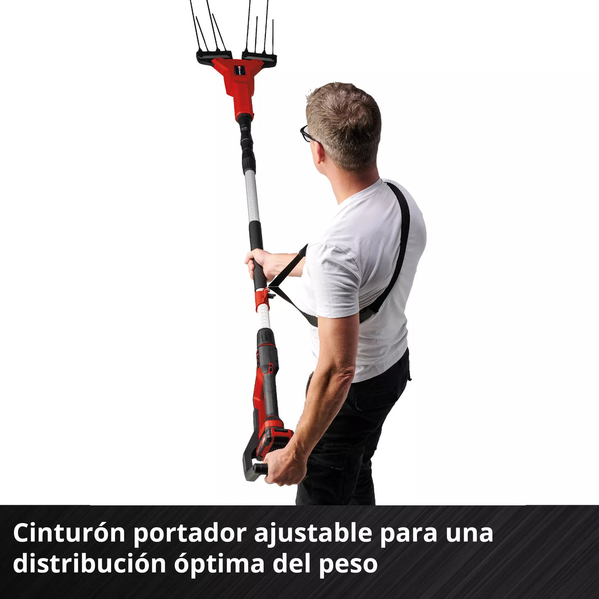 Cosechadora De Aceitunas Olivos Inalámbrica 213cm Einhell