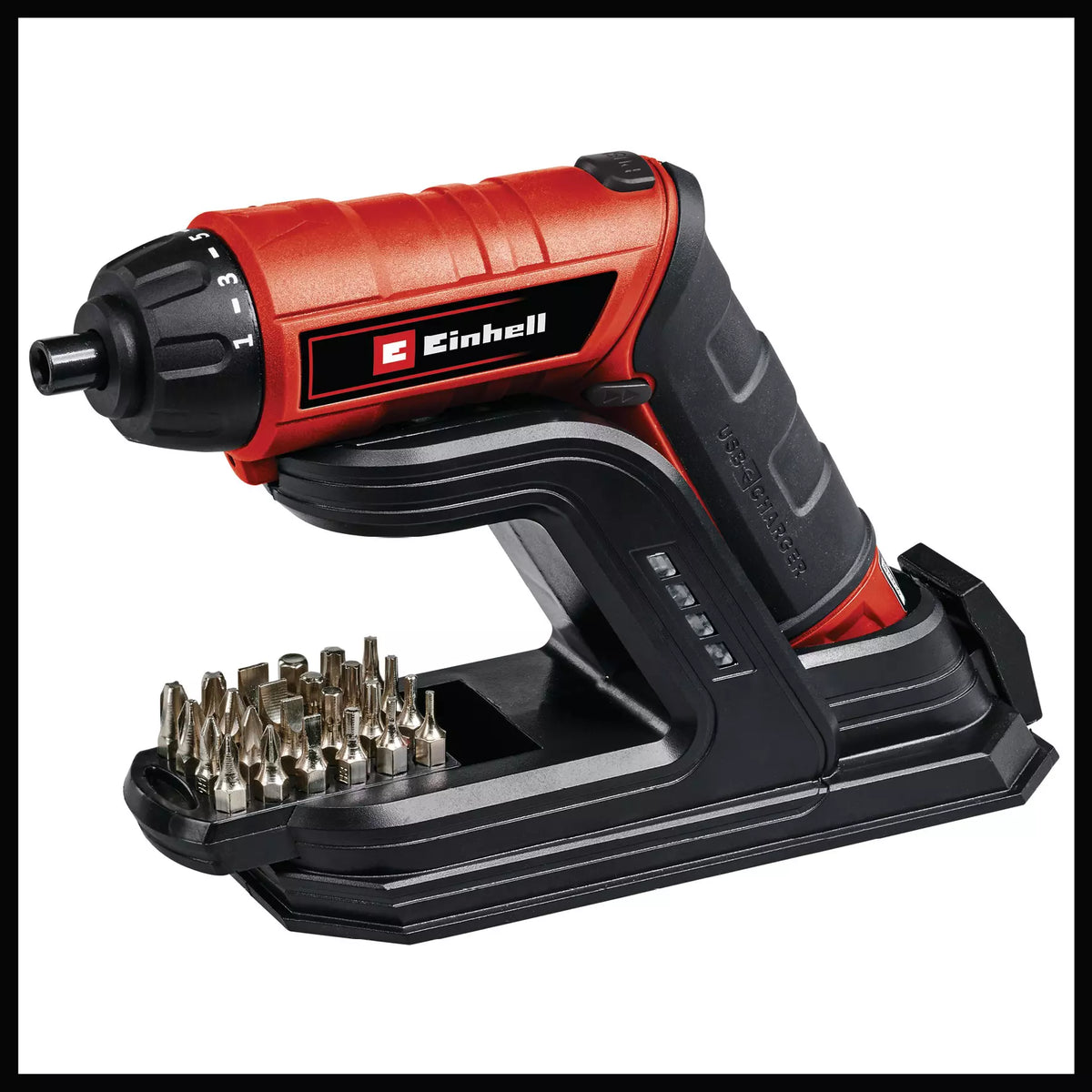 Atornillador Inalámbrico 3.6V con Linterna y Accesorios - Einhell TC-SD 3.6 Li