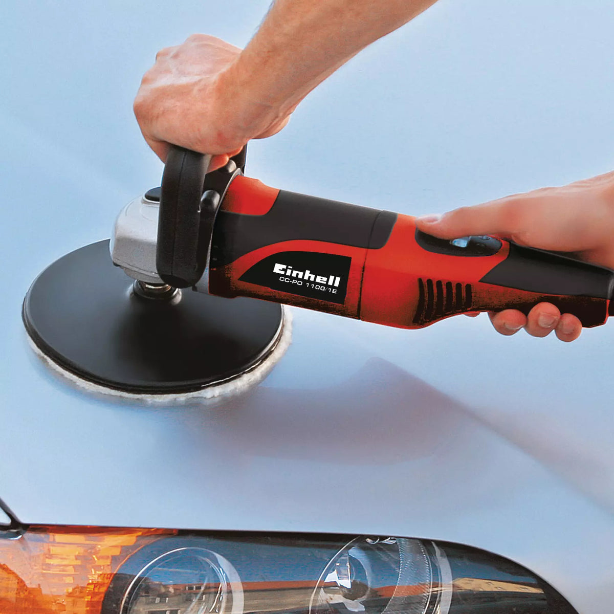 Pulidora Lustralijadora Angular 1100W - Einhell CC-PO 1100/2 E