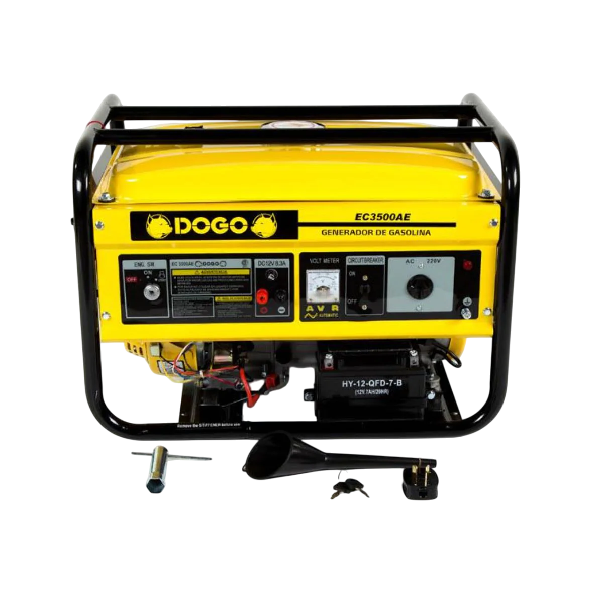 Grupo Electrógeno Generador Naftero 2,7 KVA Dogo EC3500AE 4T